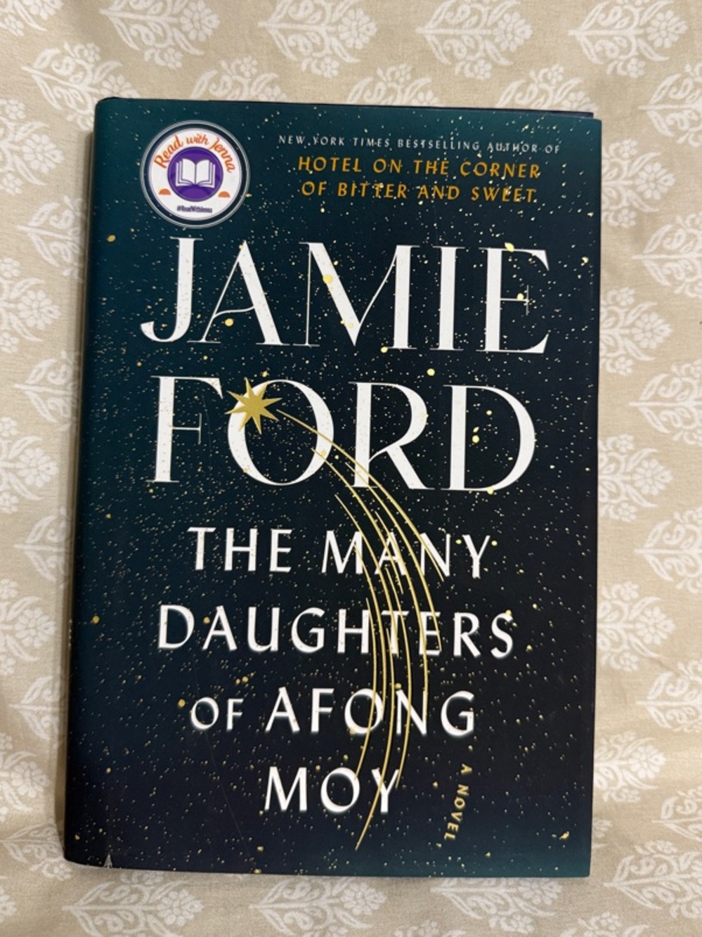 Jamie Ford "The Many Daughters of Afong Moy" - Navy & Gold Hardcover